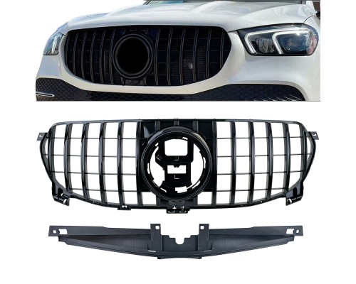 Maska Mercedes Benz GLE /GLE Coupe (2019-2023) – černá lesklá (standard verze)