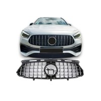 Maska Mercedes Benz GLA H247 (2020-2023) GT vzhled - černá s chromem (AMG line)