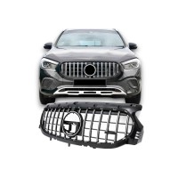 Maska Mercedes Benz GLA H247 (2020-2023) GT vzhled - černá s chromem