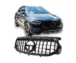 Maska Mercedes Benz GLA H247 (2020-2023) GT vzhled - černá lesklá