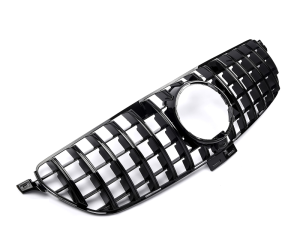 Maska Mercedes Benz GLE coupe (2016-2019) Panamericana GT vzhled – černá lesklá