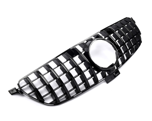 Maska Mercedes Benz GLE coupe (2016-2019) Panamericana GT vzhled – černá lesklá