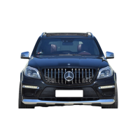 Maska Mercedes Benz GL X166 (2013-2015) GT vzhled – černá s chromem (AMG Line paket)