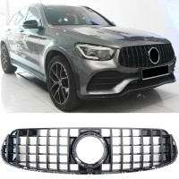 Maska Mercedes Benz GLC (2019-2022) Panamericana GT vzhled – černá (AMG Line)