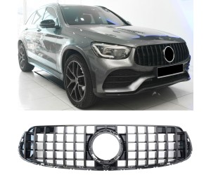 Maska Mercedes Benz GLC (2019-2022) Panamericana GT vzhled – černá (AMG Line)