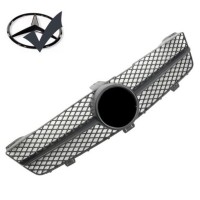 Maska Mercedes Benz CLS (W219) facelift - černá matná (černý znak)