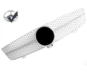 Maska Mercedes Benz CLS (W219) facelift - chromová