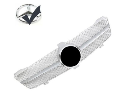 Maska Mercedes Benz CLS (W219) facelift - stříbrná