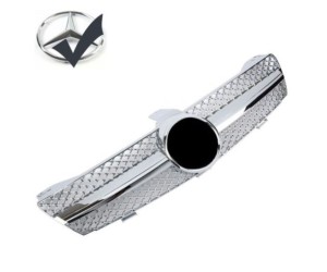 Maska Mercedes Benz CLS (W219) předfacelift - chrom