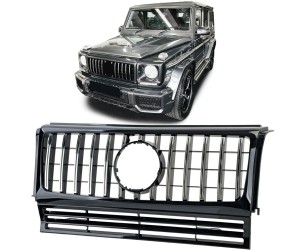 Maska Mercedes Benz G (ozn. W463) AMG GT Panamericana vzhled – černá s chromem