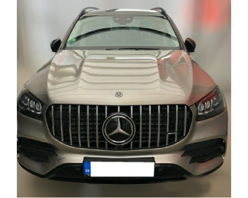 Maska Mercedes Benz GLS X167 (2019-2023) – GT Panamericana, černá s chromem (s AMG logem)