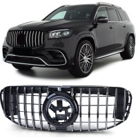 Maska Mercedes Benz GLS X167 (2019-2023) – GT Panamericana, chrom