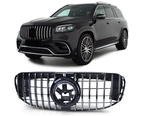 Maska Mercedes Benz GLS X167 (2019-2023) – GT Panamericana, chrom