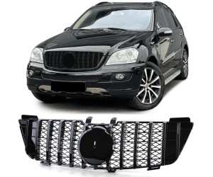 Maska Mercedes Benz ML W164 (2005-2008) Panamericana GT vzhled – černá 