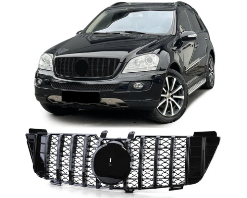 Maska Mercedes Benz ML W164 (2005-2008) Panamericana GT vzhled – černá 