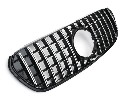 Maska Mercedes Benz X (W470, 2017-2020) – GT Panamericana, černá s chromem