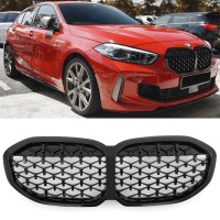 Maska BMW 1 F40/F41 - černá lesklá (diamant)