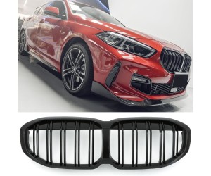 Maska BMW 1 F40/F41 - černá lesklá (dvojitá)