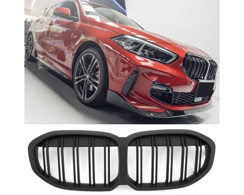 Maska BMW 1 F40/F41 - černá matná (dvojitá)