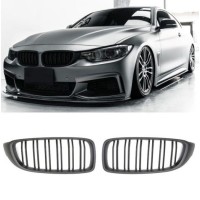 Maska BMW 4 F32/F33/F36/F80/F82 – černá matná, styl M4