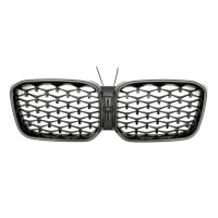 Maska BMW X3 G01 / X4 G02 (2021+) chrom diamant (LED modul)