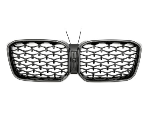 Maska BMW X3 G01 / X4 G02 (2021+) chrom diamant (LED modul)