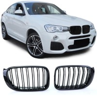 Maska BMW X3 F25 (2014-2017) / X4 F26 (2014-2017) – černá lesklá