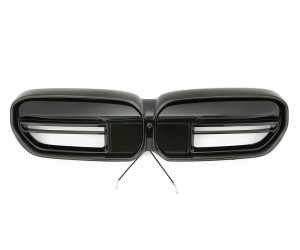 Maska BMW 5 G30/G31 (2020-2023) – černá lesklá, vzhled M5 G60 (LED modul)