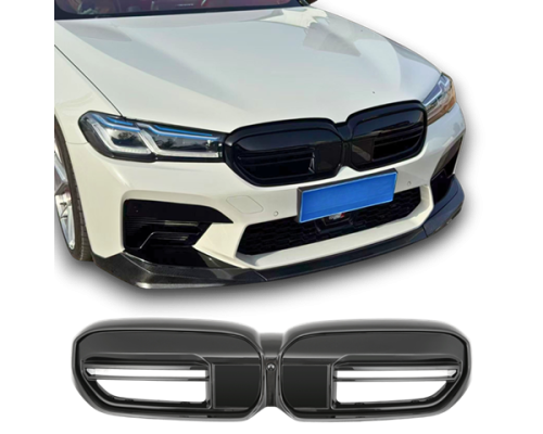 Maska BMW 5 G30/G31 (2020-2023) – černá, lesklá, vzhled M5 G60