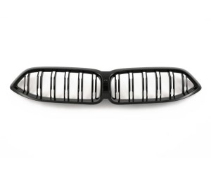 Maska BMW 8 G14/G15/G16 (2022+) - černá lesklá dvojitá