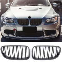Maska BMW 3 E92 coupe / E93  cabriolet (2010-2013) – černá matná, styl M3