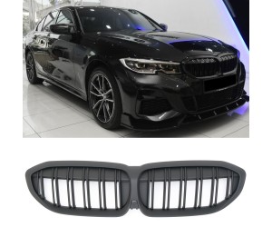 Maska BMW 3 G20/G21 (2019-2022) černá matná (dvojitá)