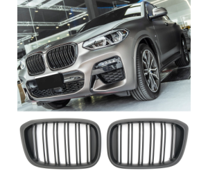 Maska BMW X3 G01 / X4 G02 (2017-2021) černá matná (dvojitá)