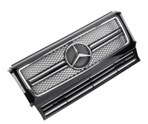 Maska Mercedes Benz G (W463) AMG styl - černá s chromem