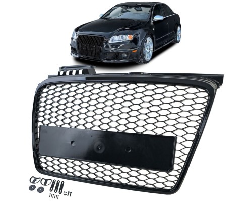 Maska Audi A4 B7 8E (2004-2008) - černá lesklá