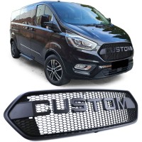 Maska Ford Transit Custom/Tourneo Custom (2018-2023) - černá s nápisem