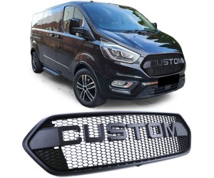 Maska Ford Transit Custom/Tourneo Custom (2018-2023) - černá s nápisem