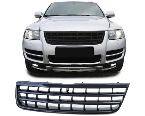 Maska Volkswagen Touareg 1 (2002-2006) - černá lesklá