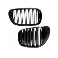 Maska BMW 7 G11/G12 (2015-2019) – černá lesklá (dvojitá)