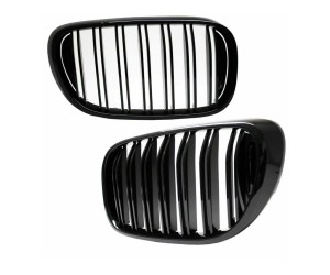 Maska BMW 7 G11/G12 (2015-2019) – černá lesklá (dvojitá)