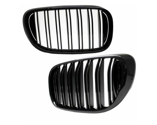 Maska BMW 7 G11/G12 (2015-2019) – černá lesklá (dvojitá)