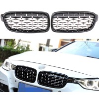 Maska BMW 3 F30/F31 – lesklá chrom, vzhled exclusiv