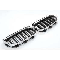 Maska BMW 1 F20/F21 (2012-2015) černá s chromem, styl M