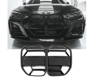 Maska BMW 4 G22/G23 ve stylu SPORT CS - černá lesklá