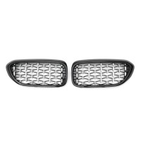 Maska BMW 5 G30/G31 (2017-2020) – chrom diamant (horizontální)