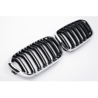 Maska BMW 1 F20/F21 (2015-2019) černá s chromem, styl M