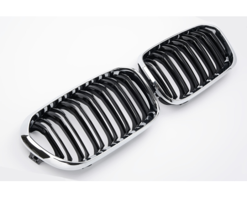 Maska BMW 1 F20/F21 (2015-2019) černá s chromem, styl M