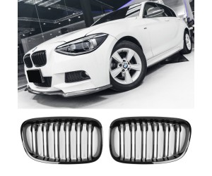 Maska BMW 1 F20/F21 (2012-2015) černá lesklá, styl M