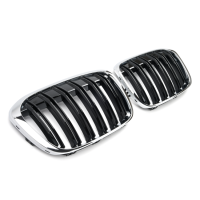 Maska BMW X1 F48 (2015-2019) černá s chromem