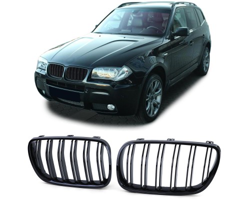 Maska BMW X3 E83 (2006-2011) – černá lesklá